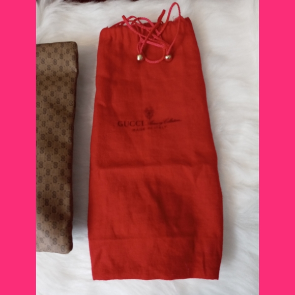 💯AUTHENTIC GUCCI GG SUPREME CANVAS ZIPPER CLUTCH - Picture 8 of 11